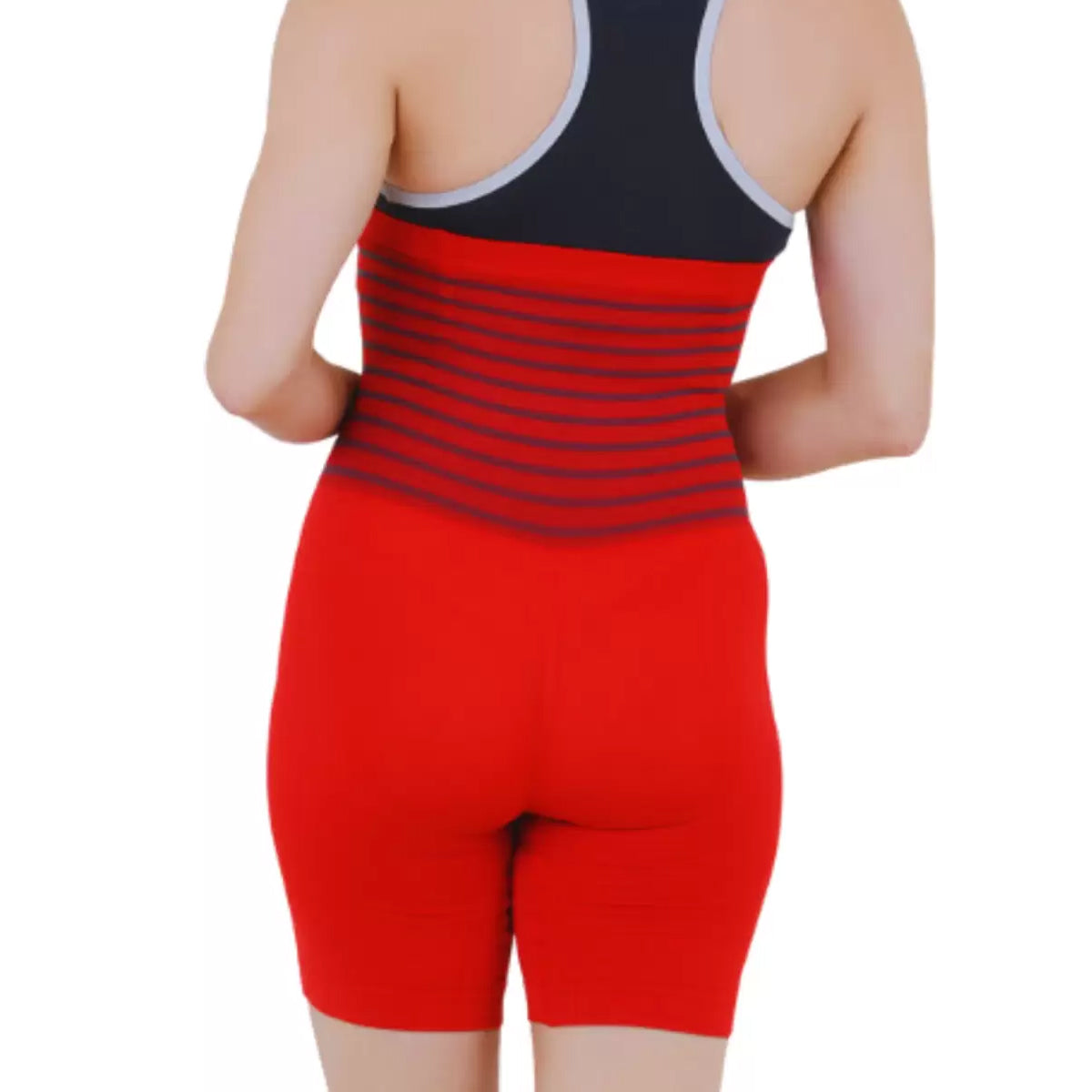 Olsic High Waist Abdomen Slimming Short Pants Tummy Control Panties Women Body Shaper Underwear -Elastic-Shapewear