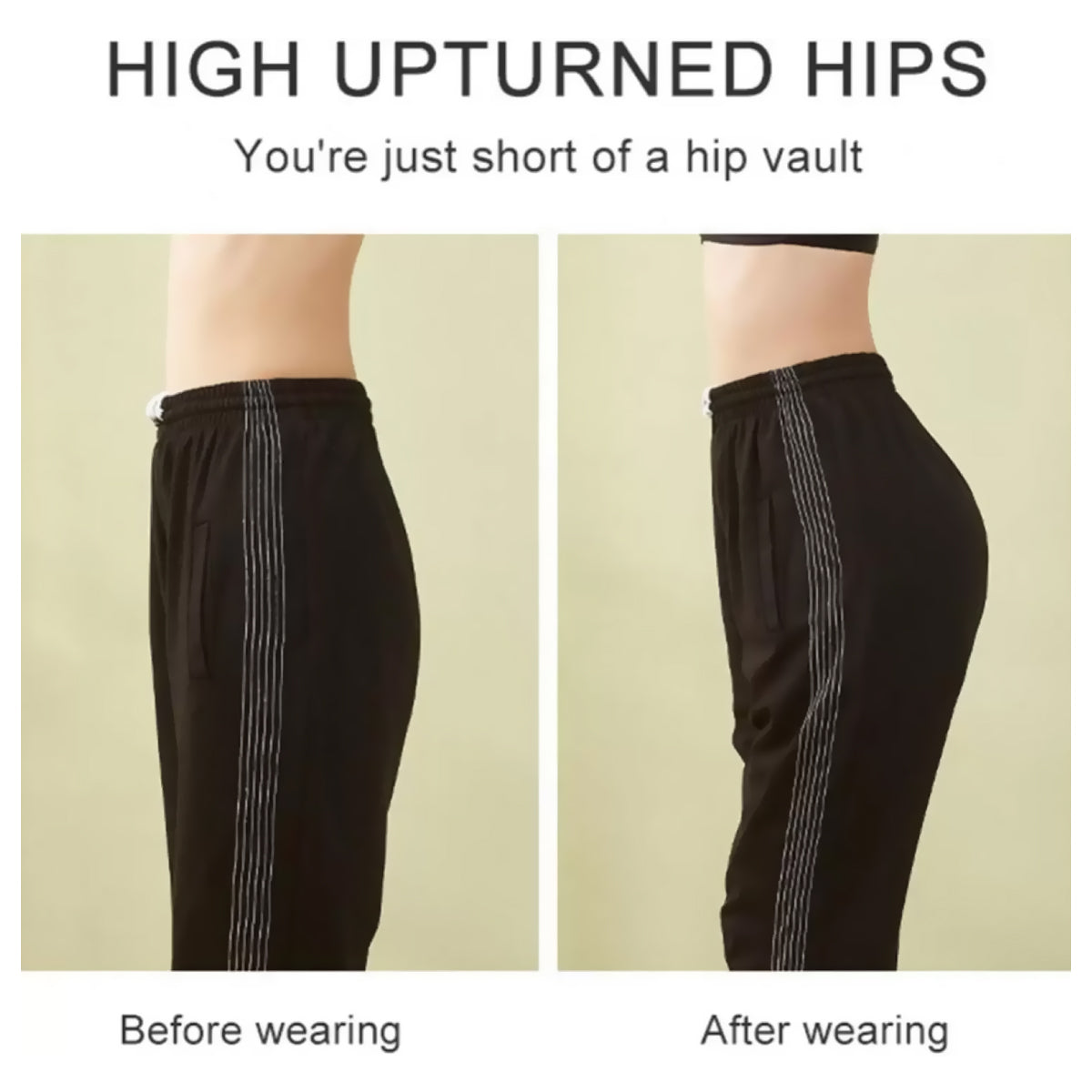 Olsic Butt Lifter Hip Underwear Pads for Girls, Soft and Supple Sensual Pads for Increase Hip Size
