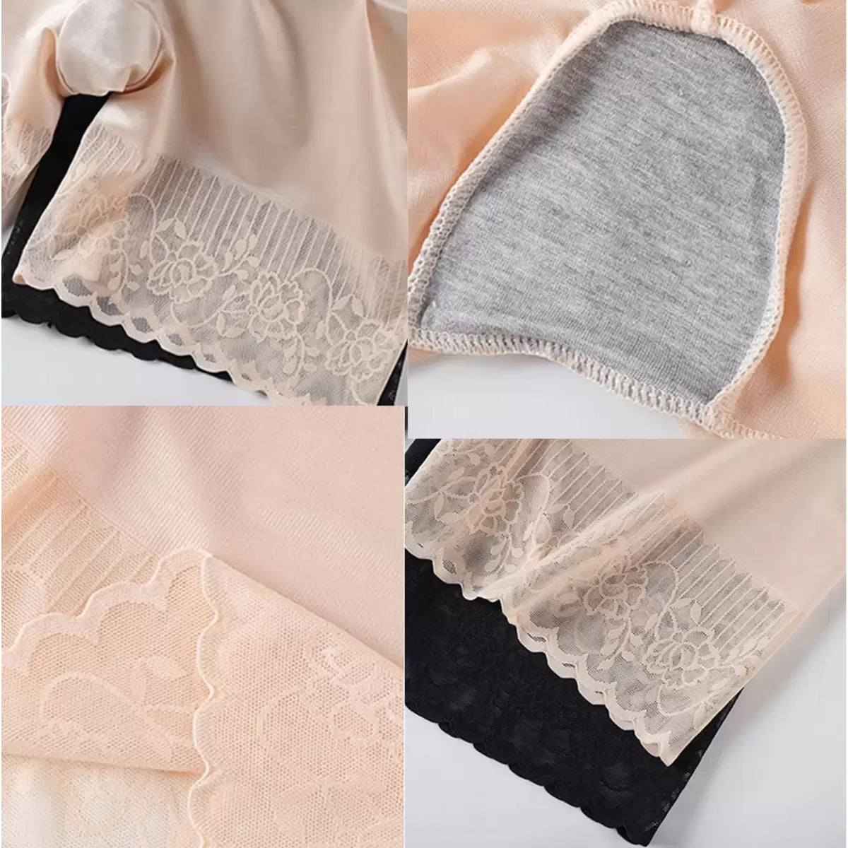 Olsic High Waist Abdomen Slimming Short Pants Tummy Control Panties Women Body Shaper Underwear -Elastic-Shapewear