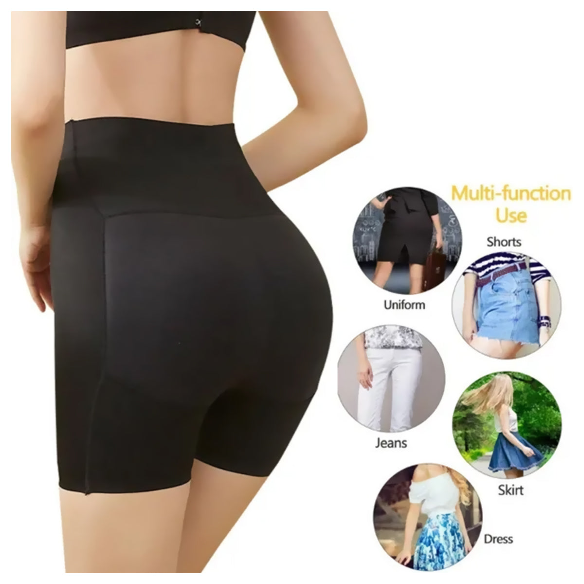 Olsic Butt Lifter Hip Underwear Pads for Girls, Soft and Supple Sensual Pads for Increase Hip Size