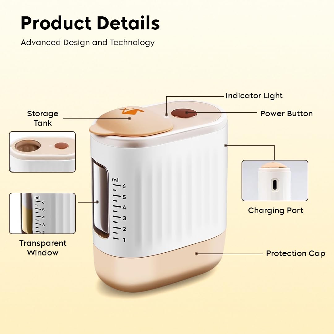 Olsic Red Light Therapy For Hair Smart Electric Scalp Massager and Hair Oil Applicator & massager for Scalp With LED Red Light Therapy