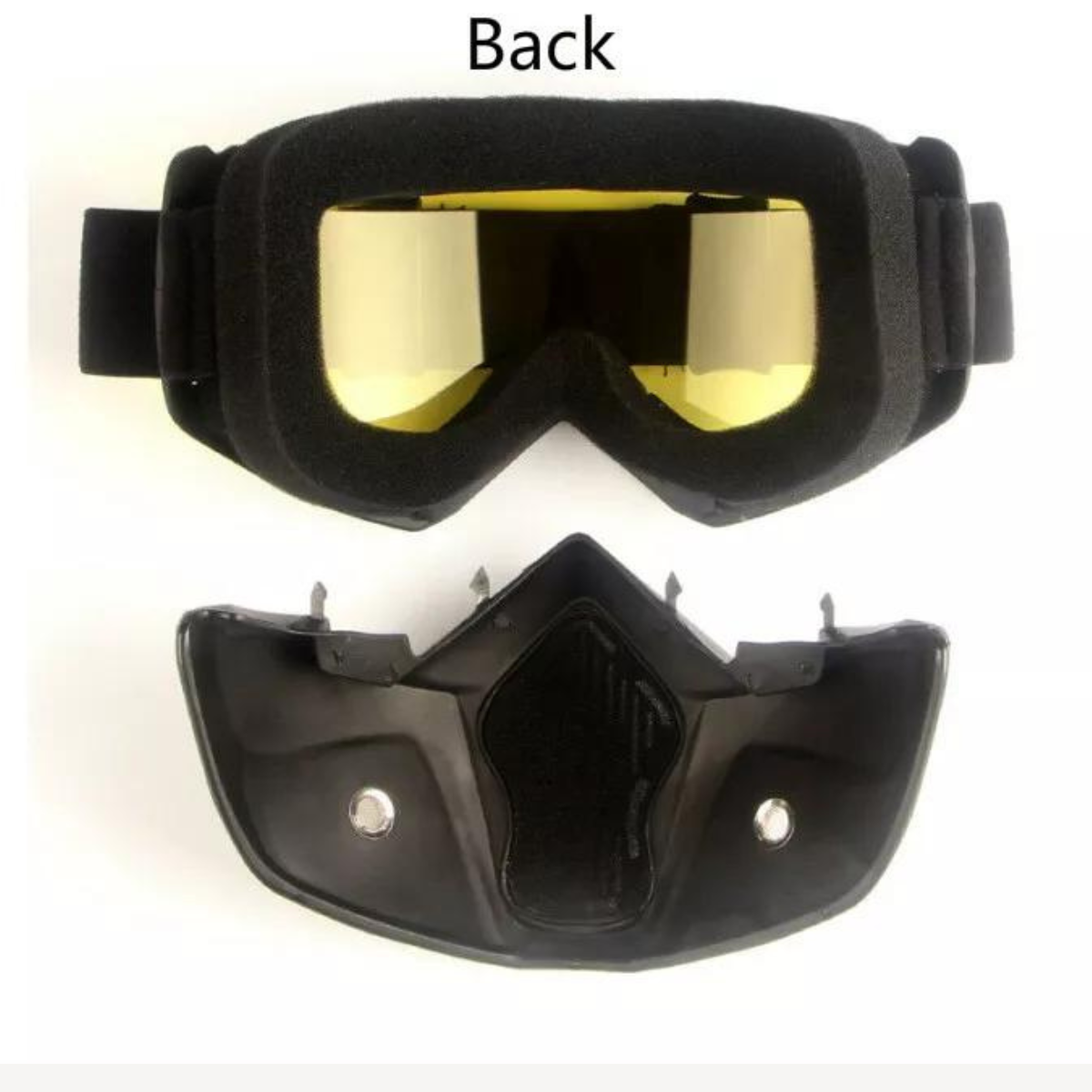 Olsic Windproof Snowboard Goggles Ski Goggles Motocross Glass Face Mask Protection Gear UV protection Blowtorch, Welding Safety Goggle (Yellow)