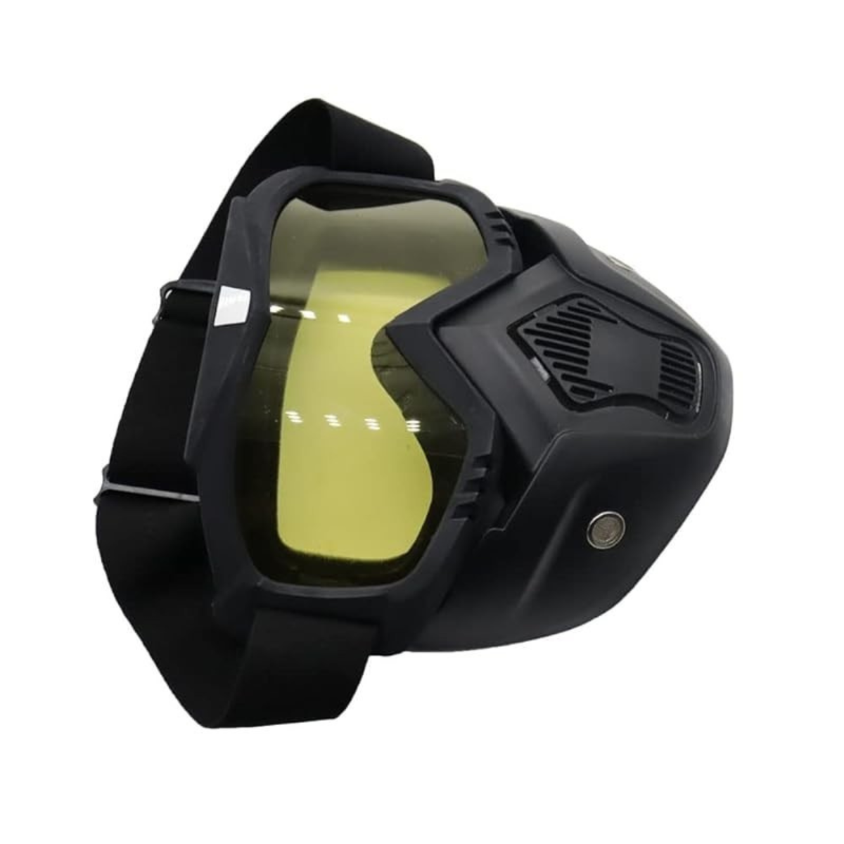 Olsic Windproof Snowboard Goggles Ski Goggles Motocross Glass Face Mask Protection Gear UV protection Blowtorch, Welding Safety Goggle (Yellow)