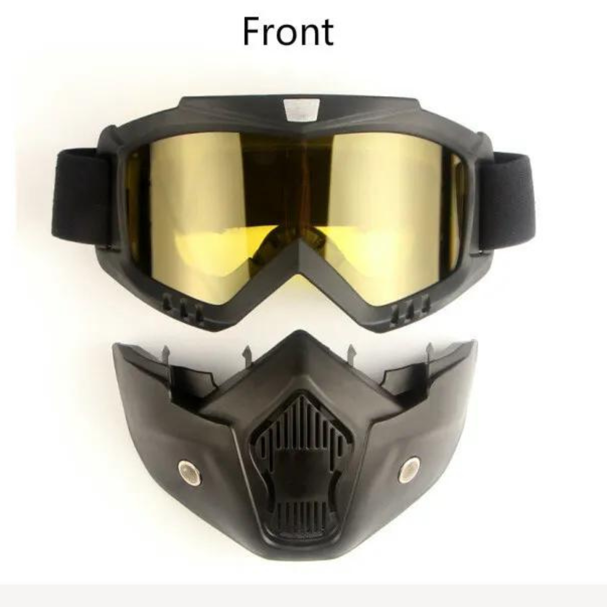 Olsic Windproof Snowboard Goggles Ski Goggles Motocross Glass Face Mask Protection Gear UV protection Blowtorch, Welding Safety Goggle (Yellow)