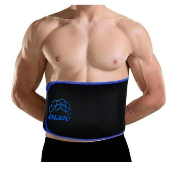 Olsic Sweat Slim Belt for Men and Women Non-Tearable Neoprene Shaper wear and Tummy Exercise
