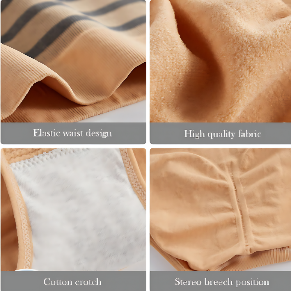 Olsic High Waist Abdomen Slimming Short Pants Tummy Control Panties Women Body Shaper Underwear -Elastic-Shapewear