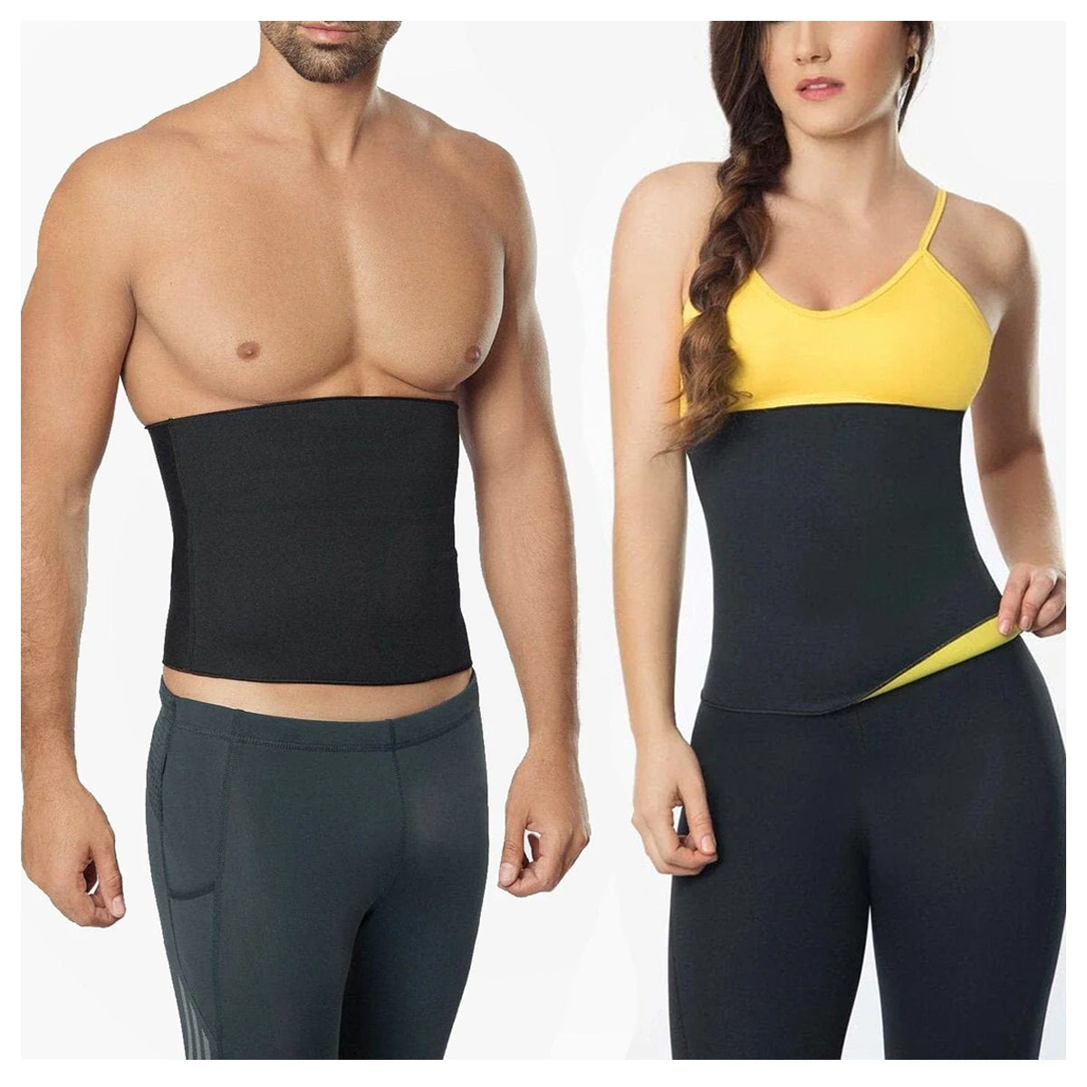 Body Shaper Slimming Belt for Men and Women Shapewear for Exercise & Workout