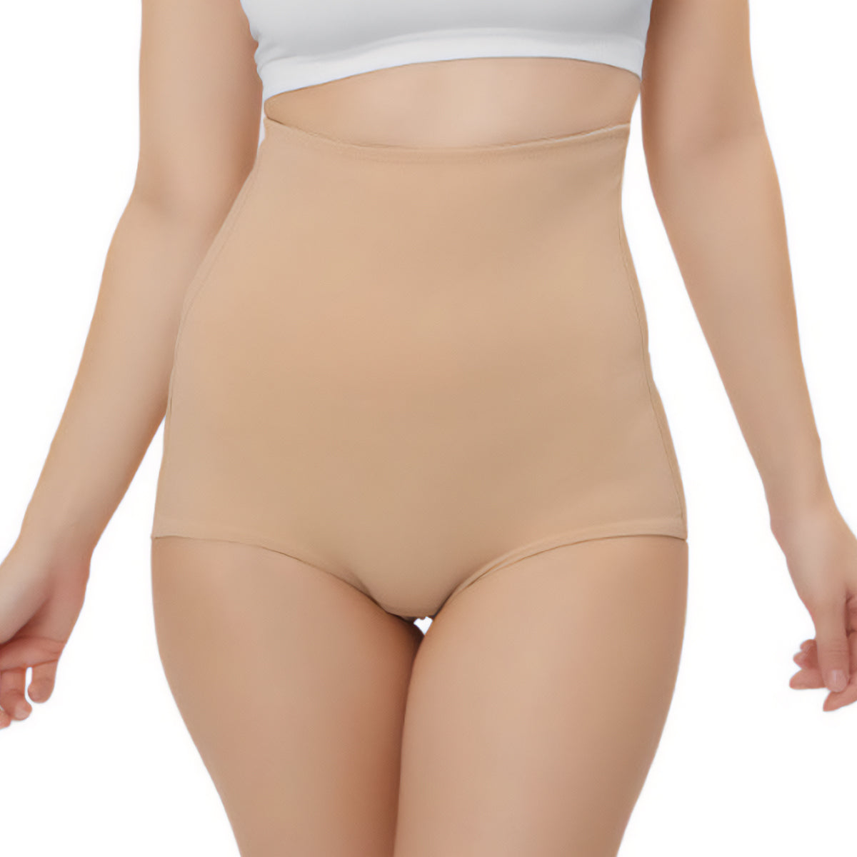 Women Waist Slimming Panties Shapewear Tummy Control Tucker with Anti Rolling Strip Underwear Shapewear