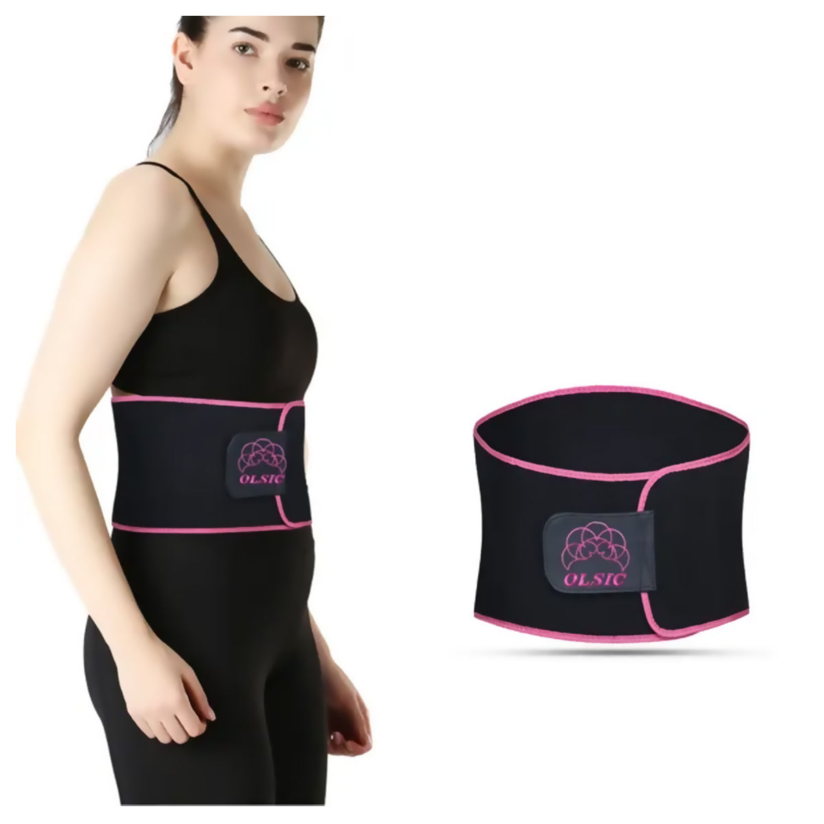 Sweat Slim Belt for Men and Women Non-Tearable Neoprene Shaper wear and Tummy Exercise