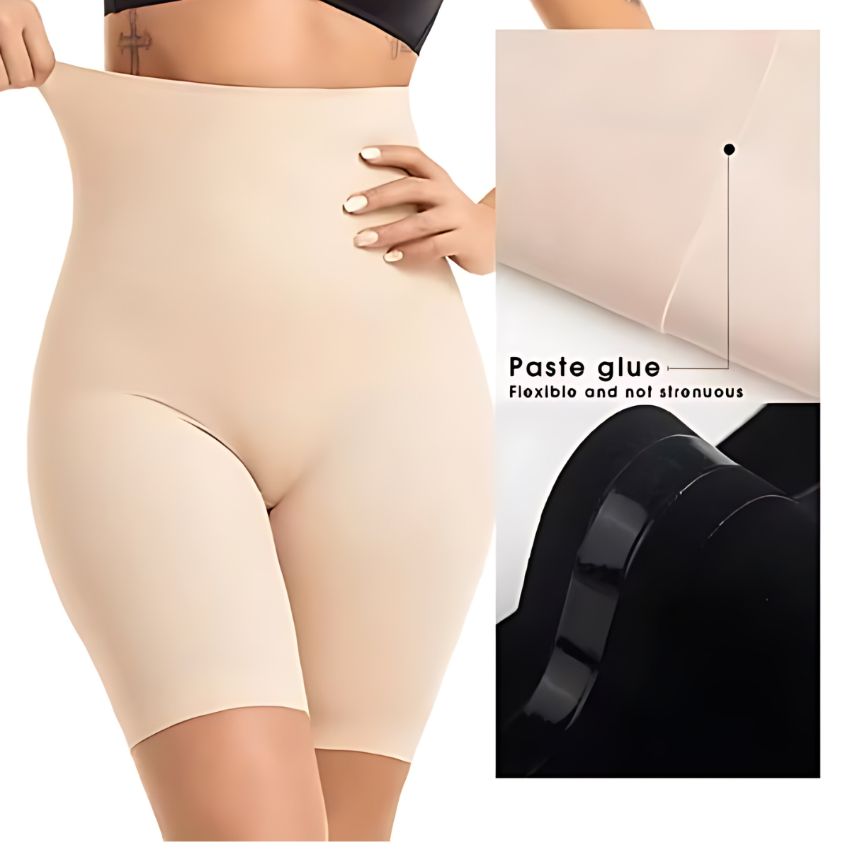 Women's Tummy Control Shapewear Thigh Slimmer Shorts High Waist