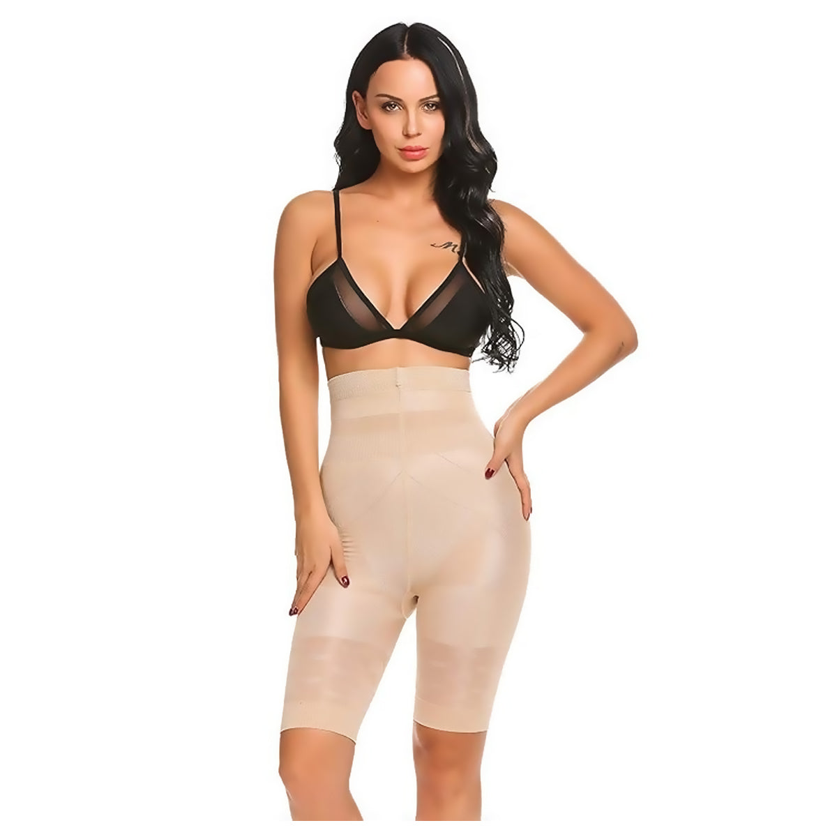 Tummy Control Body Shaper Shorts - High Waist Thigh Slimmer Panties Shapewear for Women