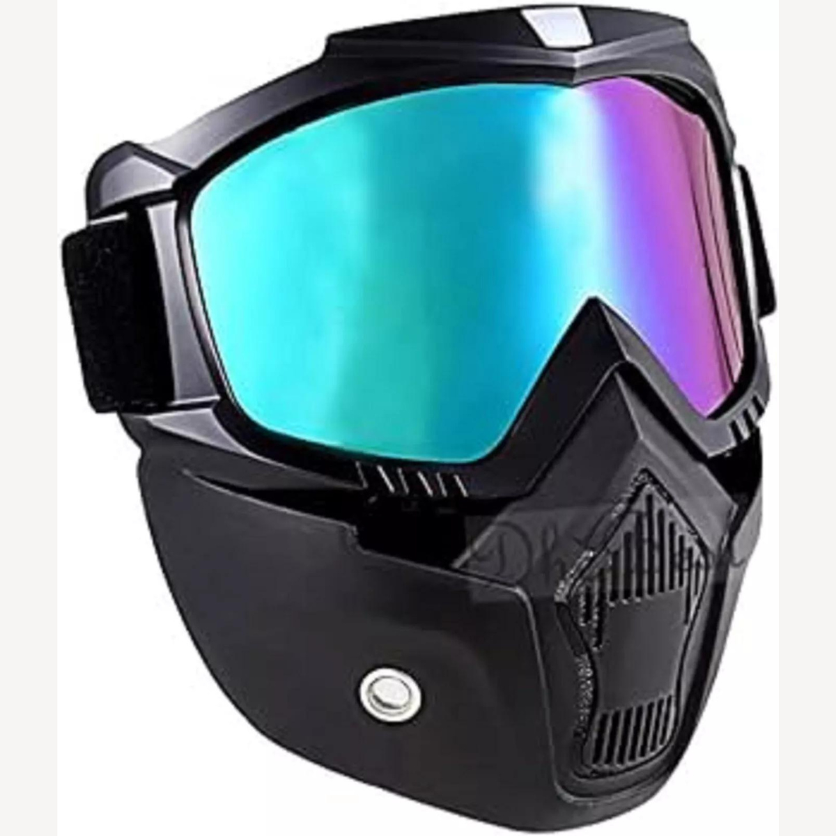 Men & Women Windproof Snowboard Goggles Ski Goggles Motocross Glass Face Mask Protection Gear UV protection Blowtorch, Welding Safety Goggle (Multi Colour)