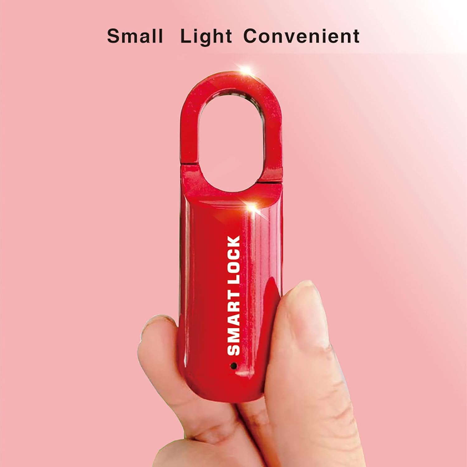 Mini Smart Fingerprint Lock fashion Biometric Keyless USB Rechargeable Padlock Chip Anti-theft Luggage box bag fingerprint lock