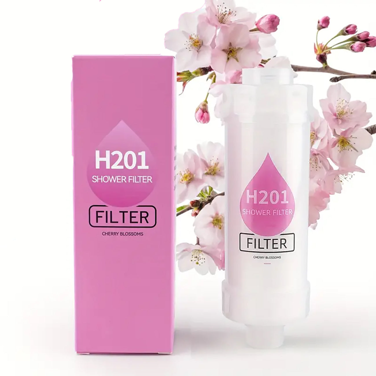 20 Stage Aromatherapy Shower Filter for Hard Water | Rose, Lavender, Jasmine & Cherry Blossom | Chlorine Removal Filter