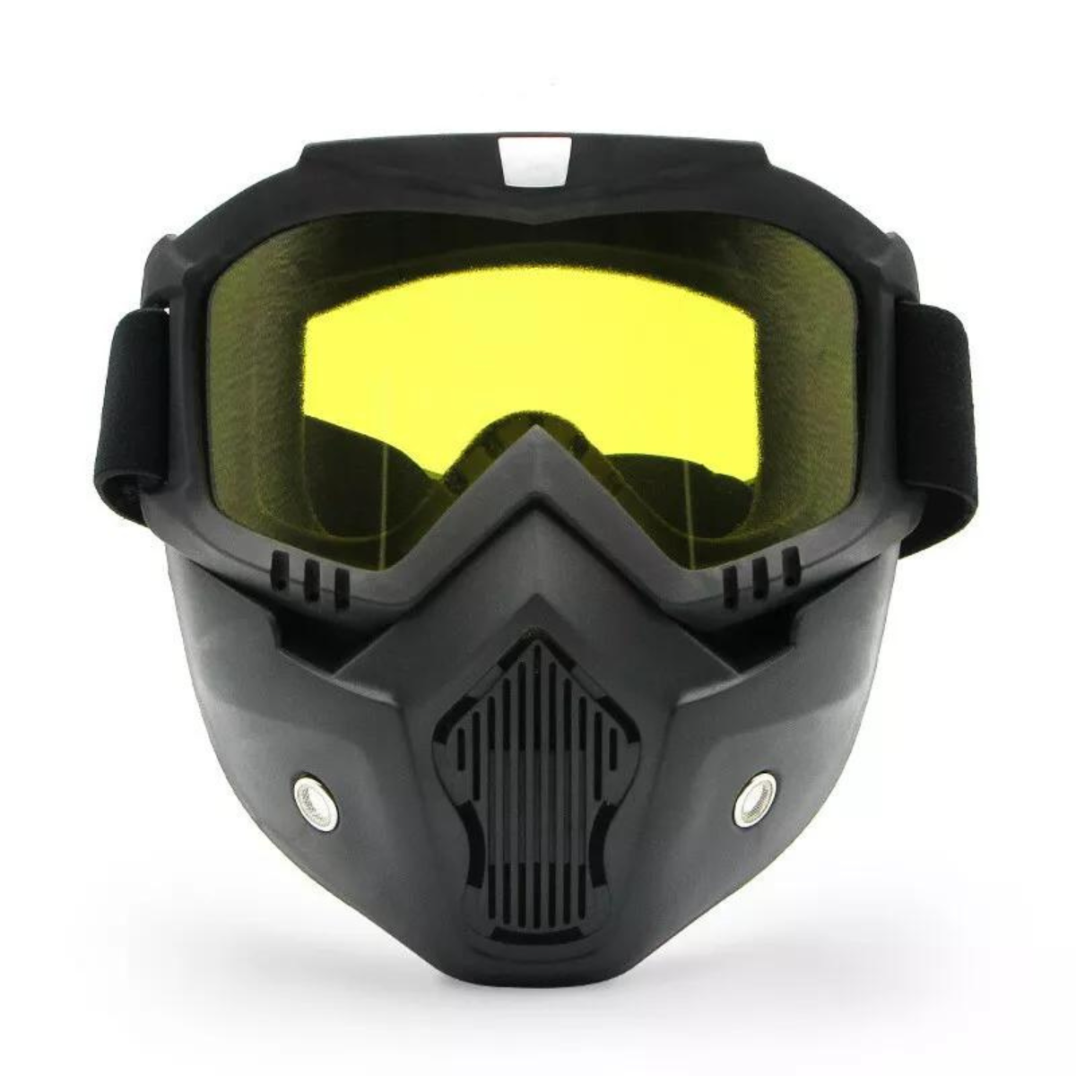 Men & Women Windproof Snowboard Goggles Ski Goggles Motocross Glass Face Mask Protection Gear UV protection Blowtorch, Welding Safety Goggle (Yellow)