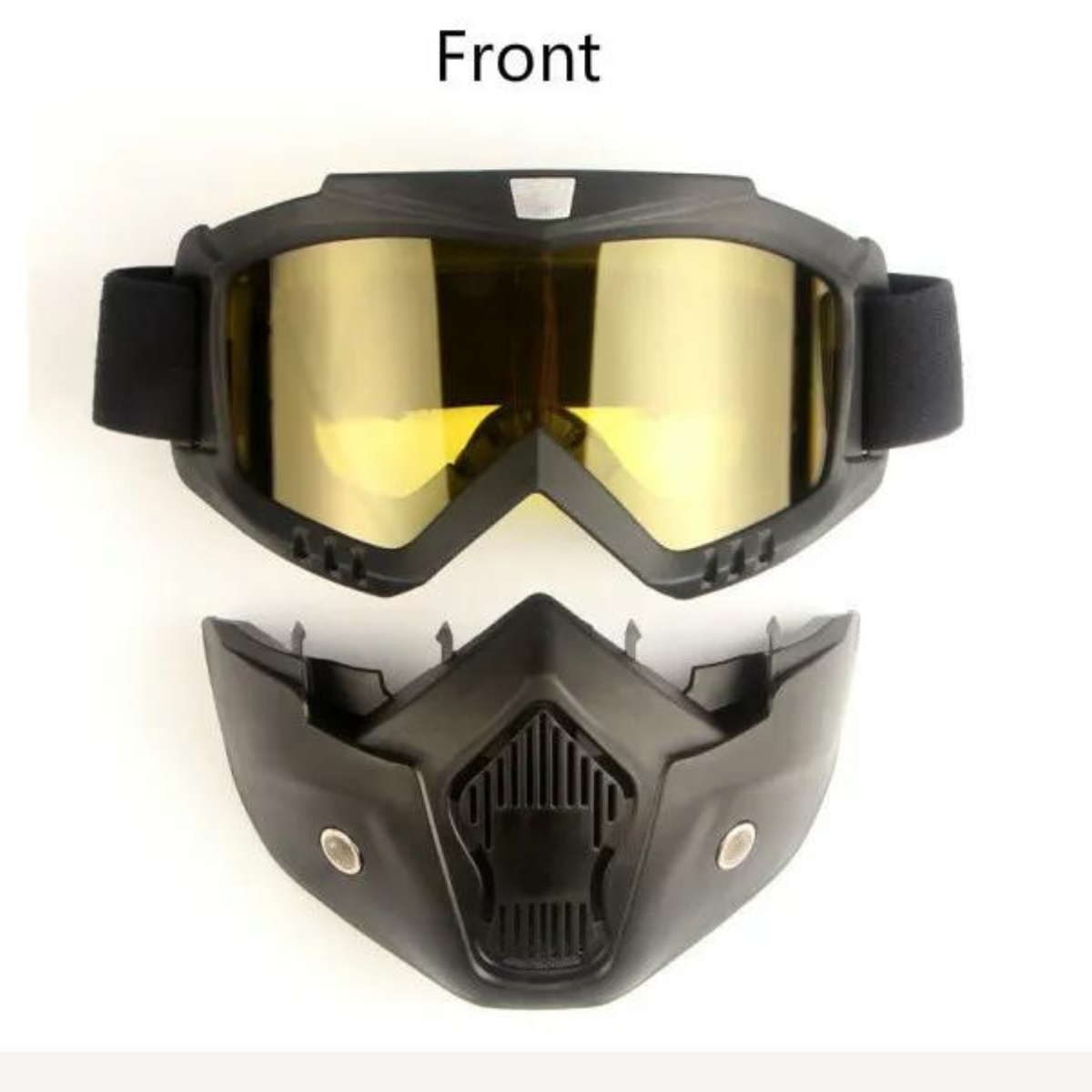 Men & Women Windproof Snowboard Goggles Ski Goggles Motocross Glass Face Mask Protection Gear UV protection Blowtorch, Welding Safety Goggle (Yellow)